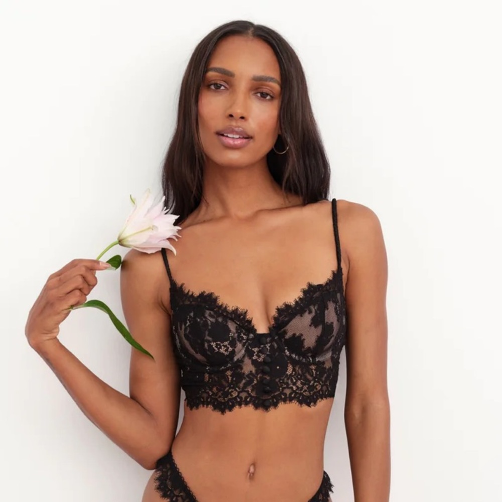 For love and lemons Faye lace bralette